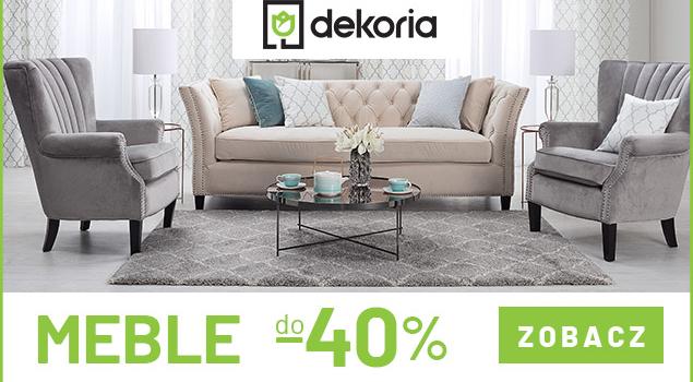 Urządź dom święta – kup MEBLE do 40% taniej, wysyłka w 3 dni!